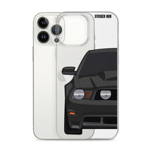 Load image into Gallery viewer, Black 11-12 Mustang 5.0 - iPhone Case