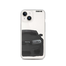 Load image into Gallery viewer, Black Charger Hellcat (Widebody) - iPhone Case