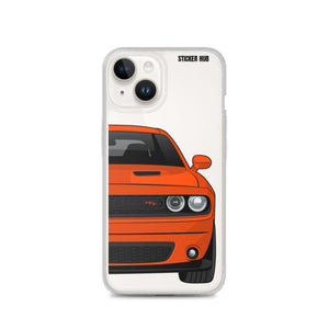 Orange Challenger R/T - iPhone Case