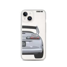 Load image into Gallery viewer, Silver Toyota Supra - iPhone Case