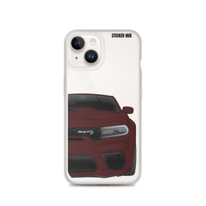 Octane Red Charger Hellcat (Widebody) - iPhone Case