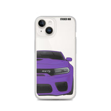 Load image into Gallery viewer, Purple Charger Hellcat (Widebody) - iPhone Case