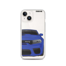 Load image into Gallery viewer, Blue Charger Hellcat (Widebody) - Phone Case