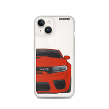 Load image into Gallery viewer, Red Charger Hellcat (Widebody) - iPhone Case