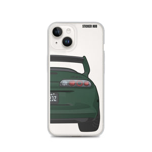 Green Toyota Supra - iPhone Case