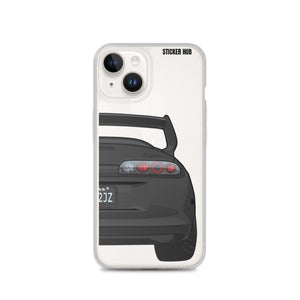 Black Toyota Supra - iPhone Case