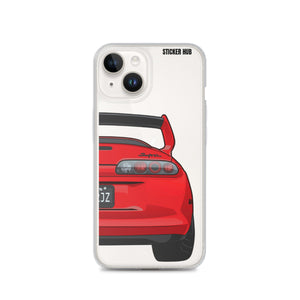 Red Toyota Supra - iPhone Case