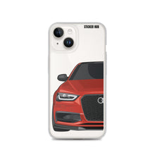 Load image into Gallery viewer, Volcano Red B8.5 Audi S4 - iPhone Case