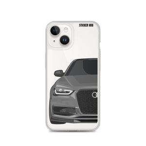 Monsoon Gray B8.5 Audi S4 - iPhone Case