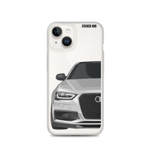 Load image into Gallery viewer, Silver B8.5 Audi S4 - iPhone Case