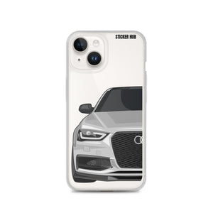 Silver B8.5 Audi S4 - iPhone Case