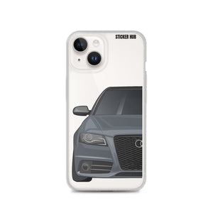 Meteor Gray B8 Audi S4 - iPhone Case