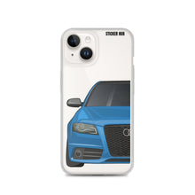 Load image into Gallery viewer, Sprint Blue B8 Audi S4 - iPhone Case