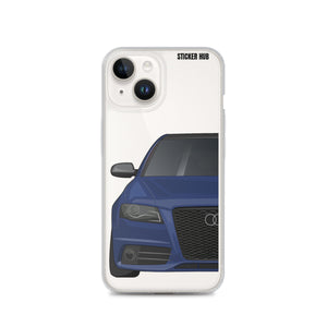 Estoril Blue B8 Audi S4 - iPhone Case