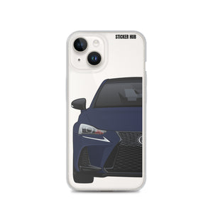 Nightfall Blue Lexus IS300 - iPhone Case