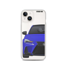 Load image into Gallery viewer, Ultrasonic Blue Lexus IS300 - iPhone Case