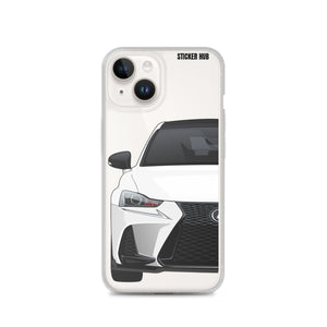 White Lexus IS300 - iPhone Case