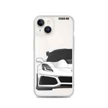 Load image into Gallery viewer, White C7 Corvette Zr1 - iPhone Case