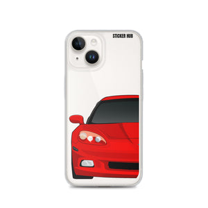 Victory Red C6 Corvette - iPhone Case