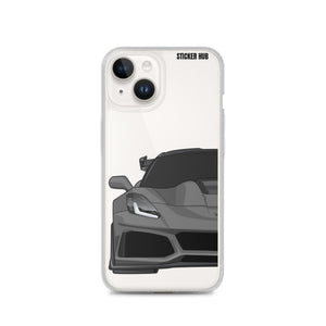 Gray C7 Corvette Zr1 - iPhone Case