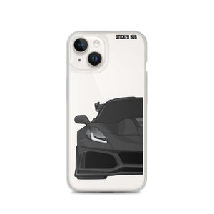 Black C7 Corvette Zr1 - iPhone Case