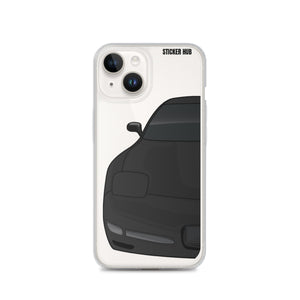 Black C5 Corvette Z06 - iPhone Case