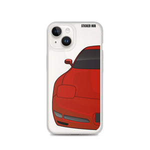 Torch Red C5 Corvette Z06 - iPhone Case