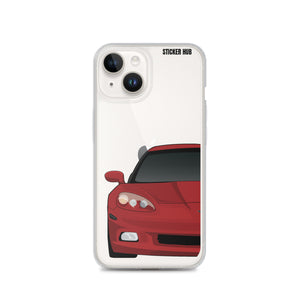 Monterey Red C6 Corvette - iPhone Case