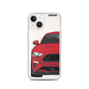 Race Red 18-21 Mustang 5.0 - iPhone Case