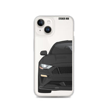 Load image into Gallery viewer, Black 18-21 Mustang 5.0 - iPhone Case