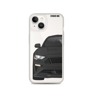 Black 18-21 Mustang 5.0 - iPhone Case