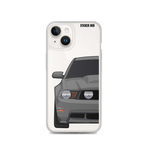 Gray 11-12 Mustang 5.0 - iPhone Case