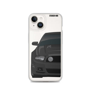 Black 13-14 Mustang 5.0 - iPhone Case