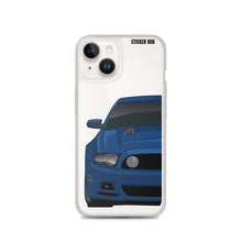 Load image into Gallery viewer, Kona Blue 13-14 Mustang 5.0 - iPhone Case