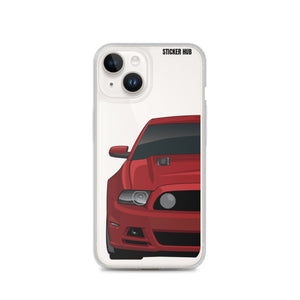 Ruby Red 13-14 Mustang 5.0 - iPhone Case