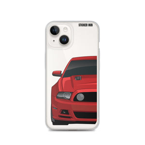 Race Red 13-14 Mustang 5.0 - iPhone Case