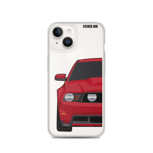 Race Red 11-12 Mustang 5.0 - iPhone Case