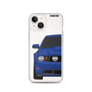 Kona Blue 11-12 Mustang 5.0 - iPhone Case