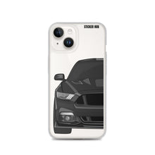 Load image into Gallery viewer, Black 15-17 Mustang 5.0 - iPhone Case