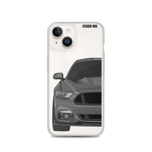 Load image into Gallery viewer, Gray 15-17 Mustang 5.0 - iPhone Case