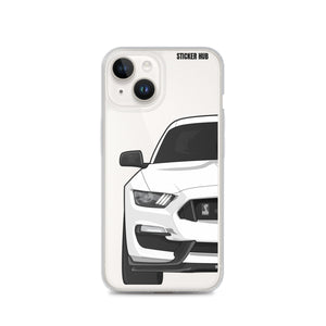 White Mustang GT350 - iPhone Case