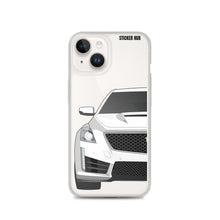 Load image into Gallery viewer, White Cadillac CTS-V - iPhone Case