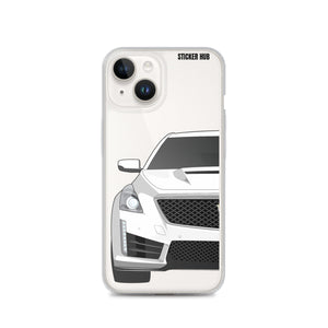 White Cadillac CTS-V - iPhone Case