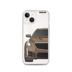 Bronze Sand Cadillac CTS-V - iPhone Case