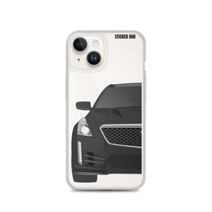 Black Cadillac CTS-V - iPhone Case