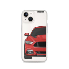 Load image into Gallery viewer, Race Red 15-17 Mustang 5.0 - iPhone Case