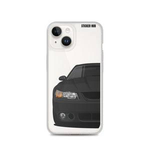 Black 03-04 Mustang SVT Cobra - iPhone Case