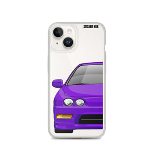 Purple Acura Integra - iPhone Case