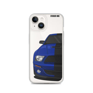 Blue 07-09 Mustang GT500 - iPhone Case