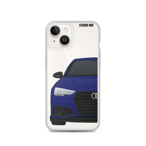 Navarra Blue Audi S4 "Facelift" - iPhone Case